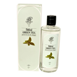 Yeşil Çay Kolonyası 80 Derece Cam Şişe Green Tea 270 ML - 4