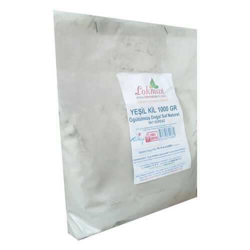 Yeşil Kil Öğütülmüş Doğal Saf Naturel 1000 Gr Paket - 3