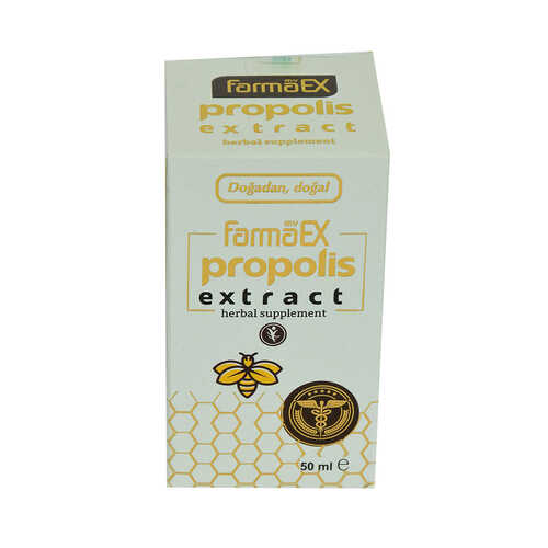 Farmaex Doğal Propolis Ekstraktı Alkolsüz 50 ML - 1