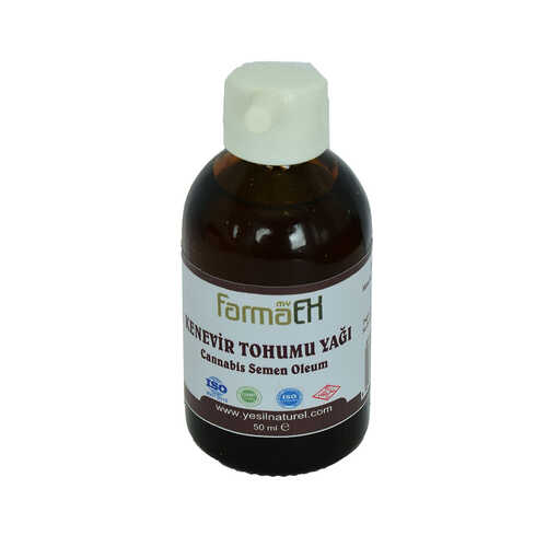 Farmaex Kenevir Tohumu Yağı Soğuk Press 50 ML - 1