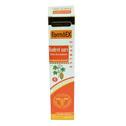 Farmaex Kudret Narı Çörek Otu Kantaronlu Bitkisel Alkolsüz Ekstrakt 250 ML - 1
