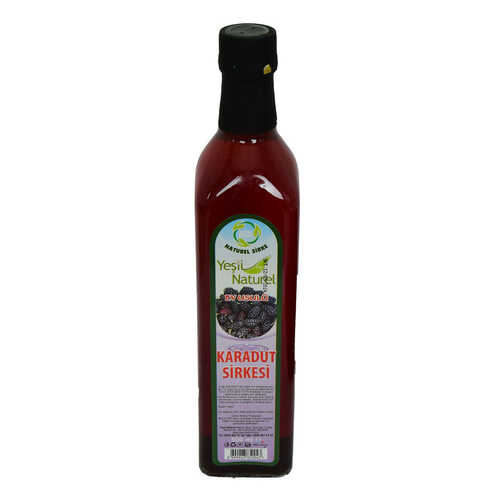 Karadut Sirkesi Doğal Ev Usulü Cam Şişe 500 ML - 1