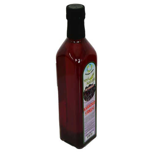 Karadut Sirkesi Doğal Ev Usulü Cam Şişe 500 ML - 2