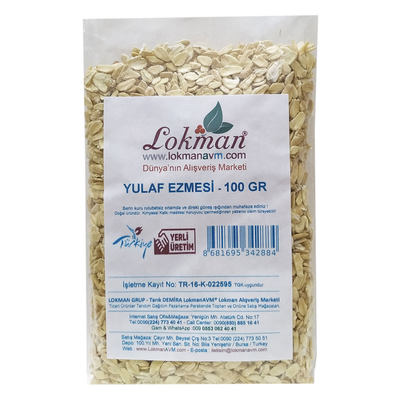 Yulaf Ezmesi Doğal 100 Gr Paket - 2