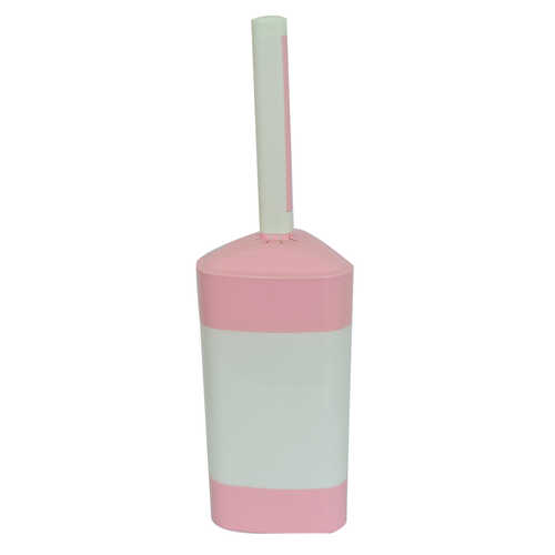 Plastik Elegant Muhafazalı Tuvalet Klozet Fırça Takımı Karışık Renk ZP-150 - 1