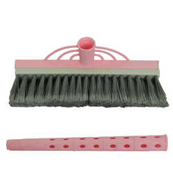 Plastik Fırçalı Saplı Camsil Set Karışık Renk Kod-170 (1)