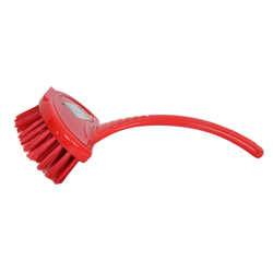 Plastik Saplı Lavabo ve Küvet Fırçası Karışık Renk 11 Cm (1)