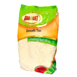 Zencefil Kökü Öğütülmüş Doğal 1000 Gr Paket (1)