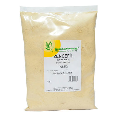 Zencefil Kökü Öğütülmüş Doğal 1000 Gr Paket - 1