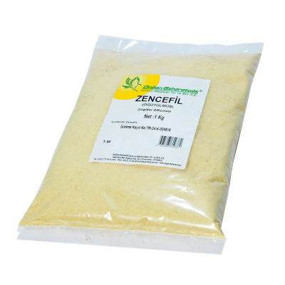 Zencefil Kökü Öğütülmüş Doğal 1000 Gr Paket - 4