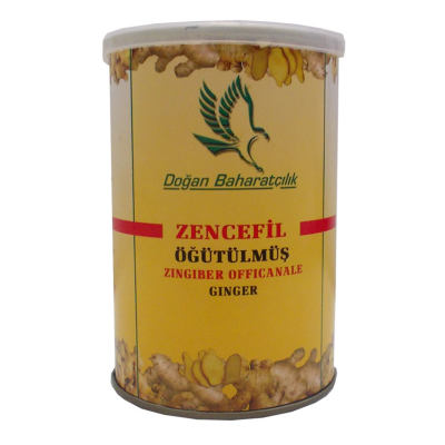 Zencefil Kökü Öğütülmüş Doğal 150 Gr Teneke Kutu - 1