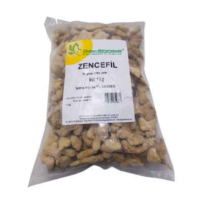 Zencefil Kökü Tane Doğal 1000 Gr Paket - 1