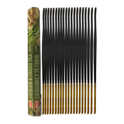 Zencefil Yeşil Çay Kokulu 20 Çubuk Tütsü - Ginger Green Tea