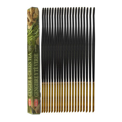 Zencefil Yeşil Çay Kokulu 20 Çubuk Tütsü - Ginger Green Tea - 1