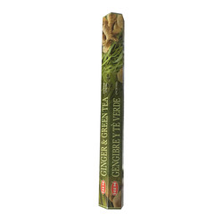 Zencefil Yeşil Çay Kokulu 20 Çubuk Tütsü - Ginger Green Tea (1)