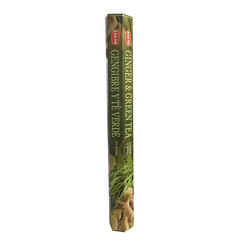 Zencefil Yeşil Çay Kokulu 20 Çubuk Tütsü - Ginger Green Tea - 3