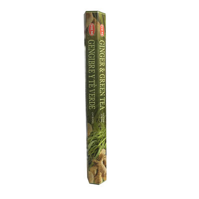 Zencefil Yeşil Çay Kokulu 20 Çubuk Tütsü - Ginger Green Tea - 3