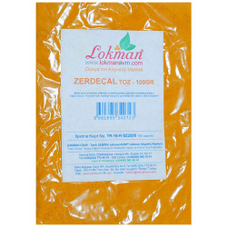 Zerdeçal Kökü Doğal Öğütülmüş 100 Gr Paket (1)