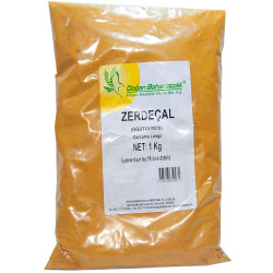 Zerdeçal Kökü Doğal Öğütülmüş 1000 Gr Paket (1)